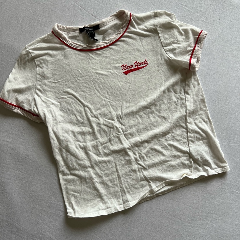 Girls graphic crop top